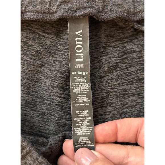Vuori Performance Dream Knit Joggers Heathered Gray XXL 18-20 - Picture 4 of 5